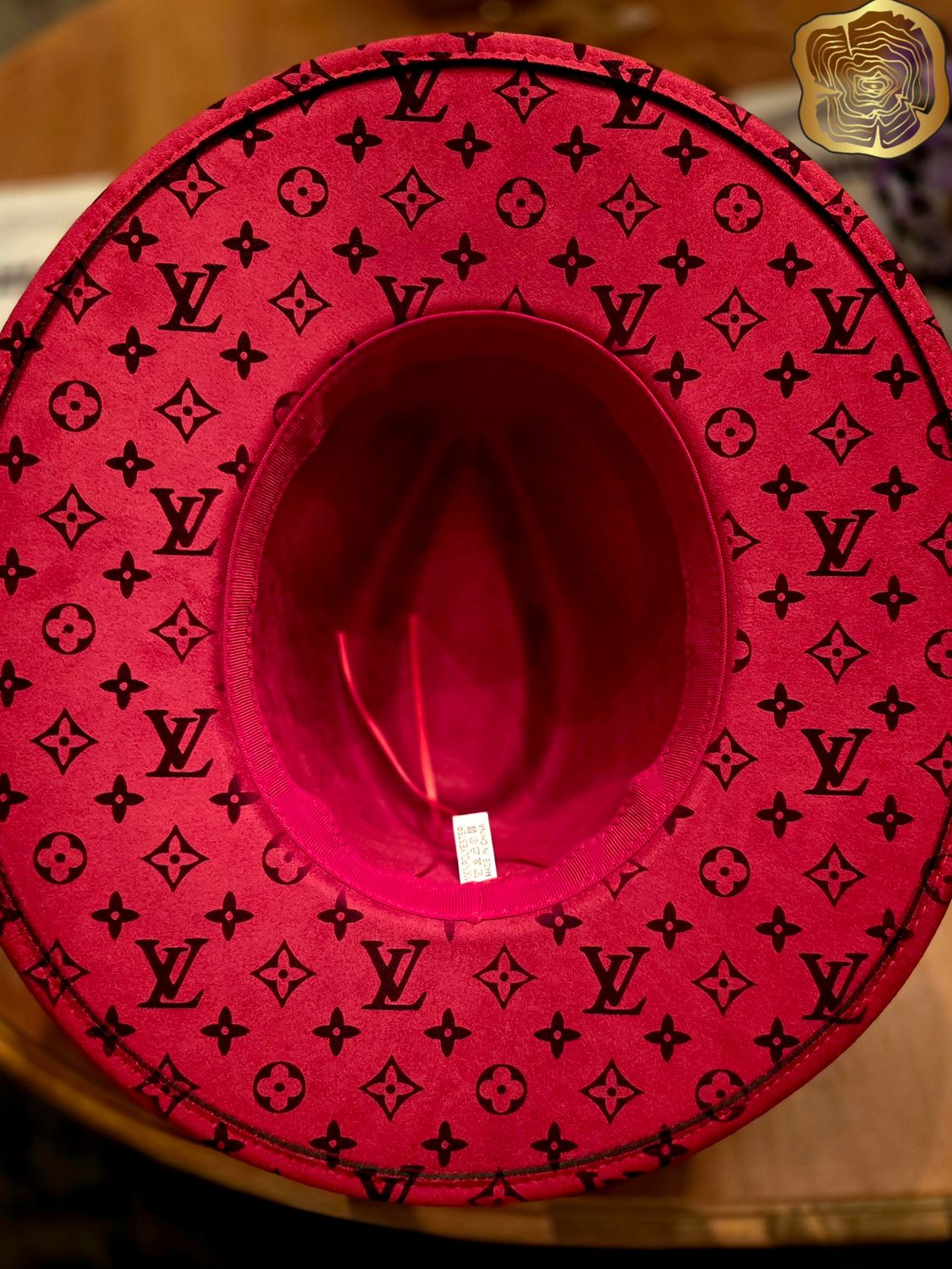 LV inspired Hat Pattern SVG file