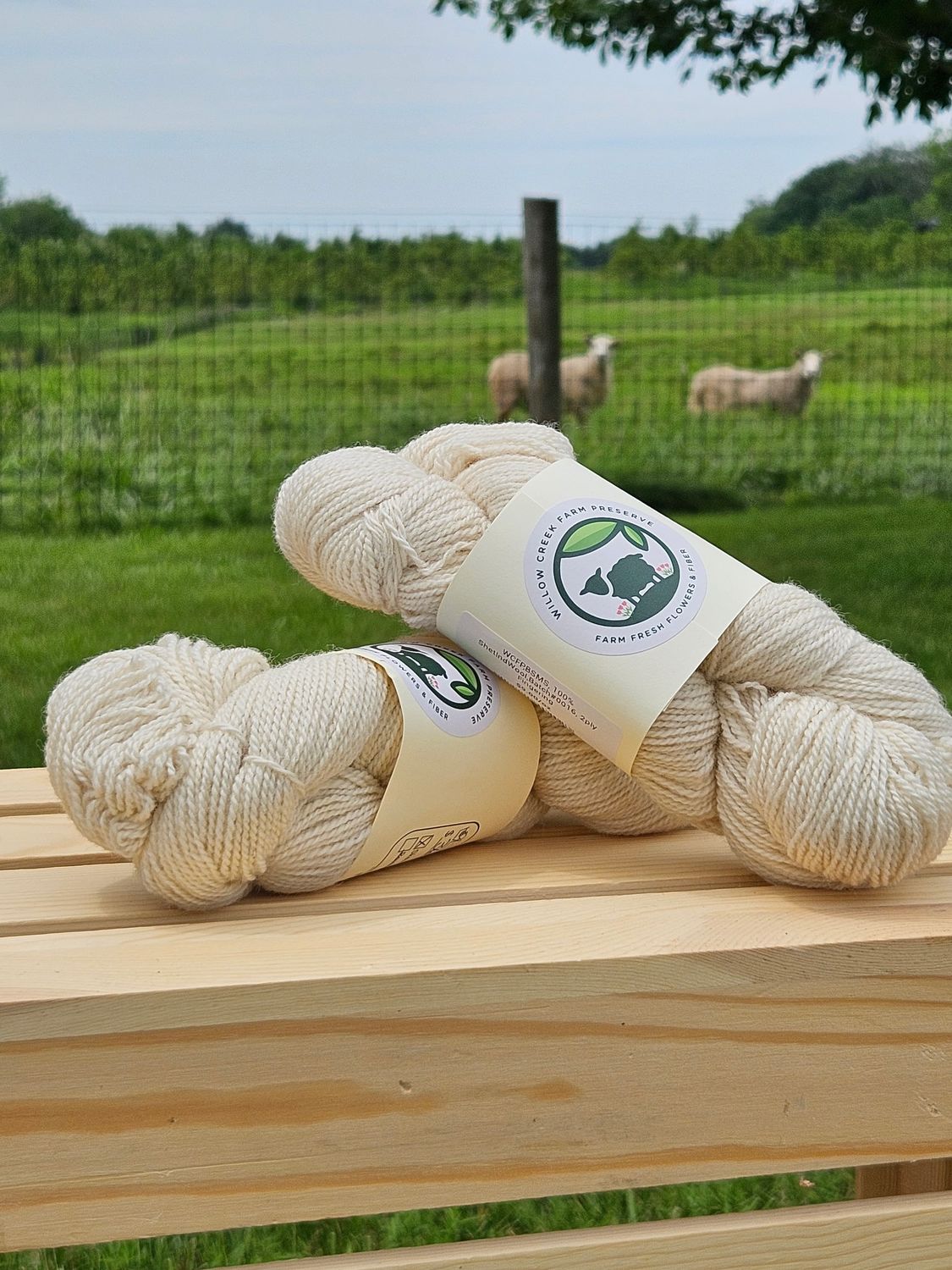 2 Ply Fingering &quot;Buttercream&quot;