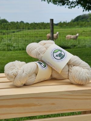 2 Ply Fingering "Buttercream"