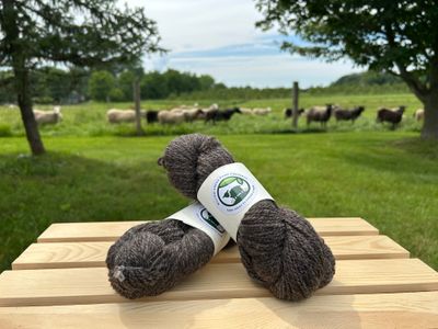 2 Ply DK "Brown/Gray"