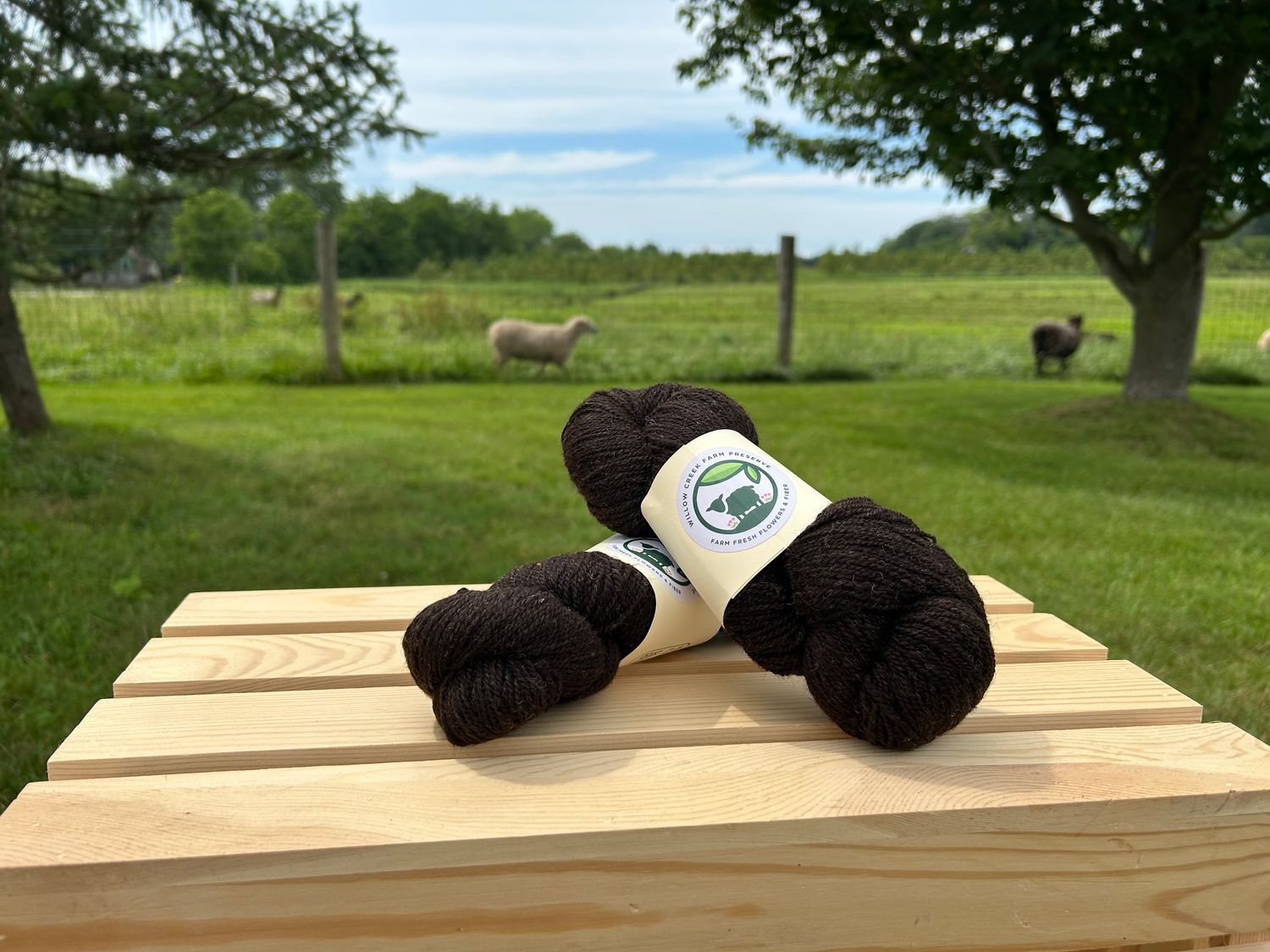 2 Ply DK "DRK Brown Heather"