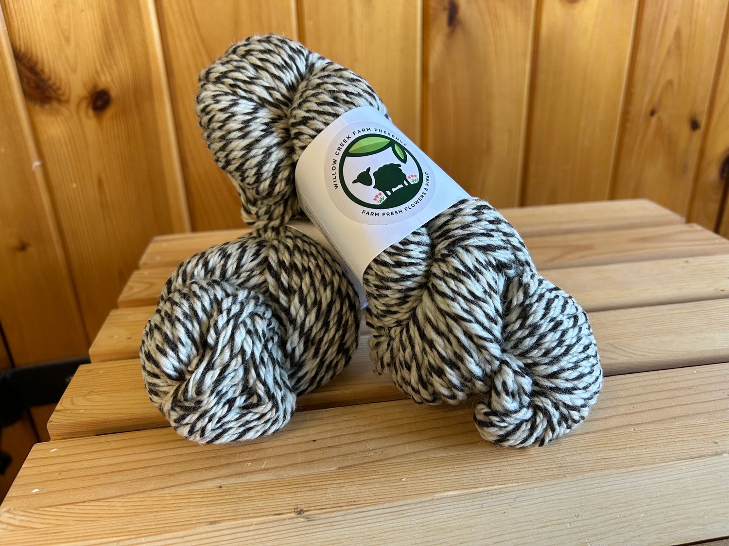 3 Ply Worsted "Zebra"