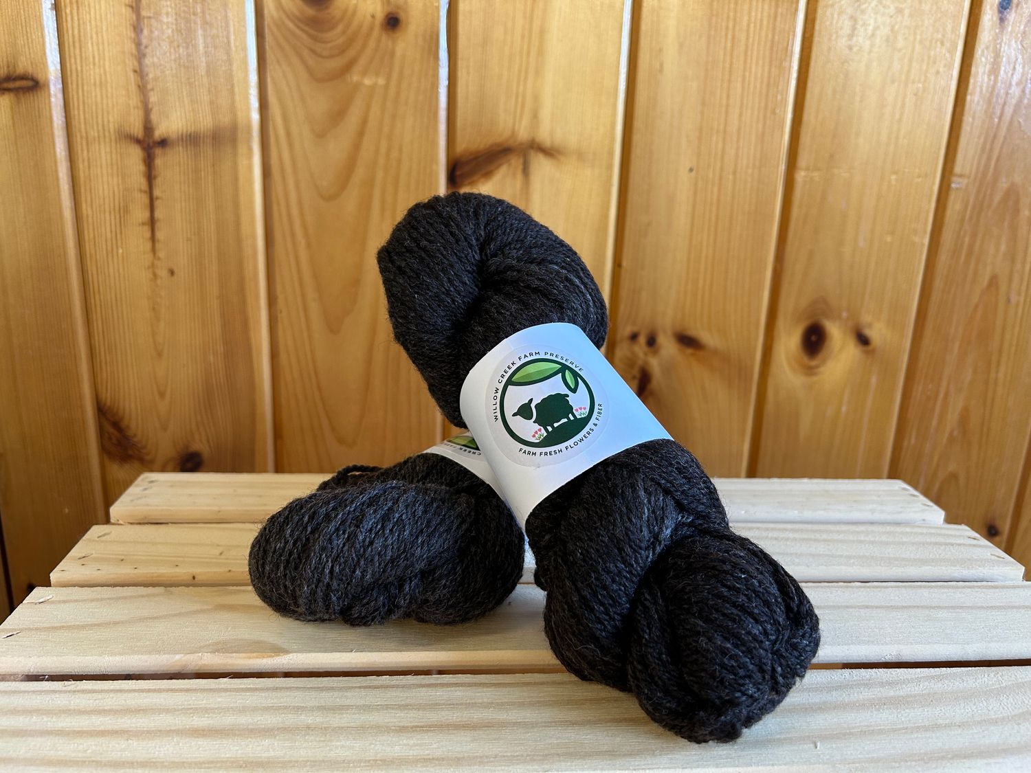 3 Ply Worsted "Dark Brown #25024B"