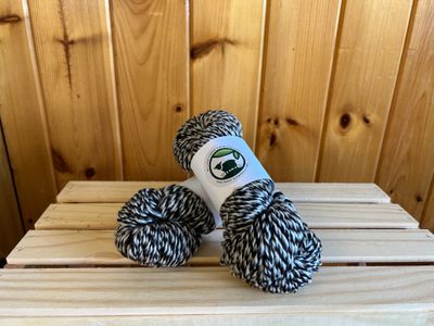 3 Ply Worsted "Barber Pole"