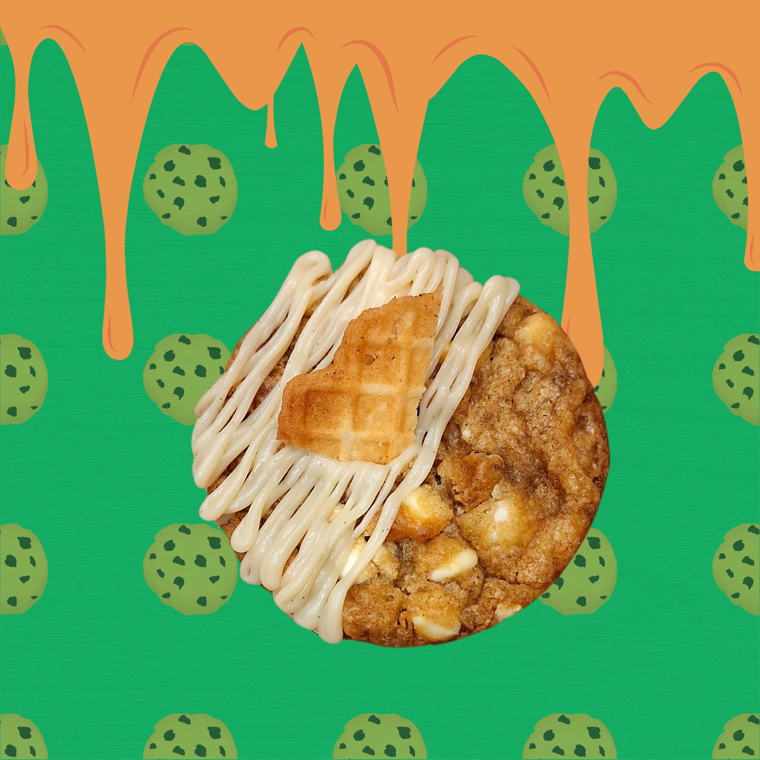 Vanilla Bean Maple Waffle Cone