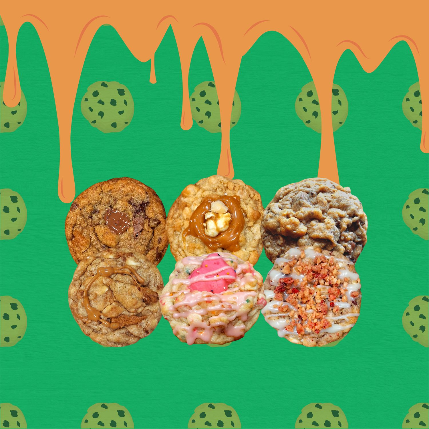 Half a Dozen Assorted Cookie Box