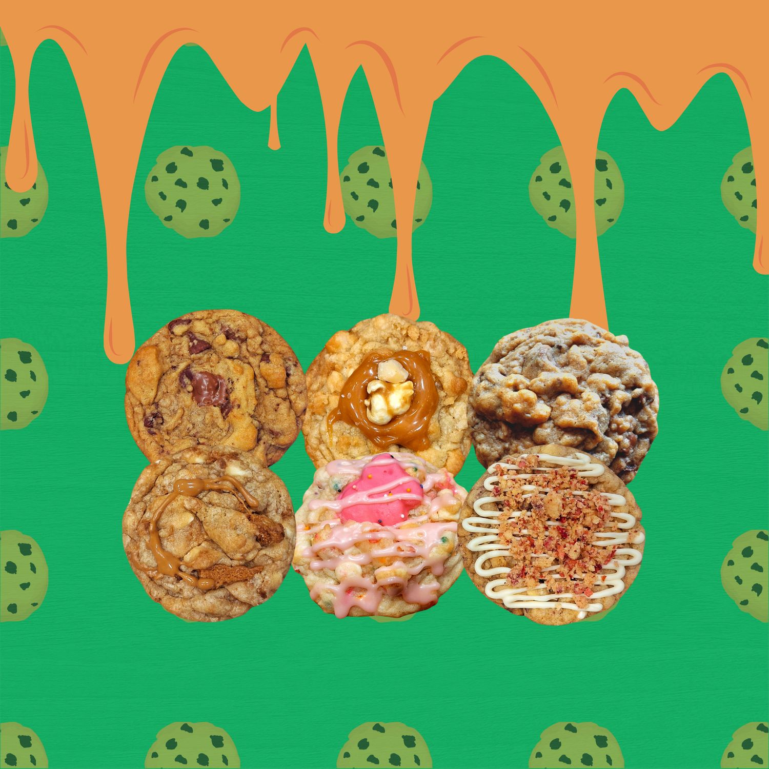 Half a Dozen Assorted Cookie Box