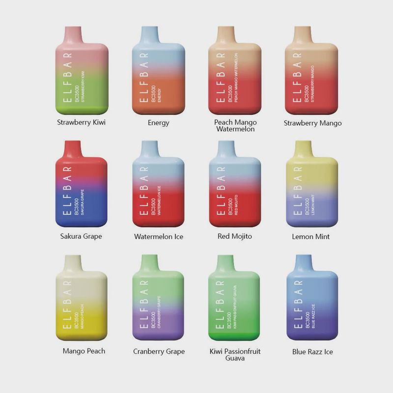 Elf Bar Disposable (5,000 HITS) (10 UNITS)