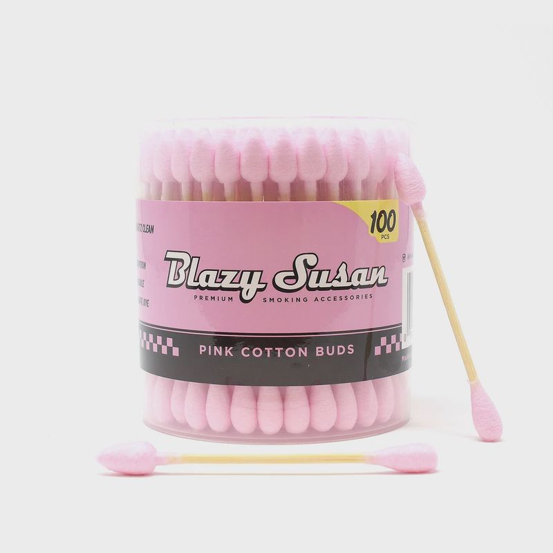 Blazy Susan Cotton Buds Pink-(1 UNIT)