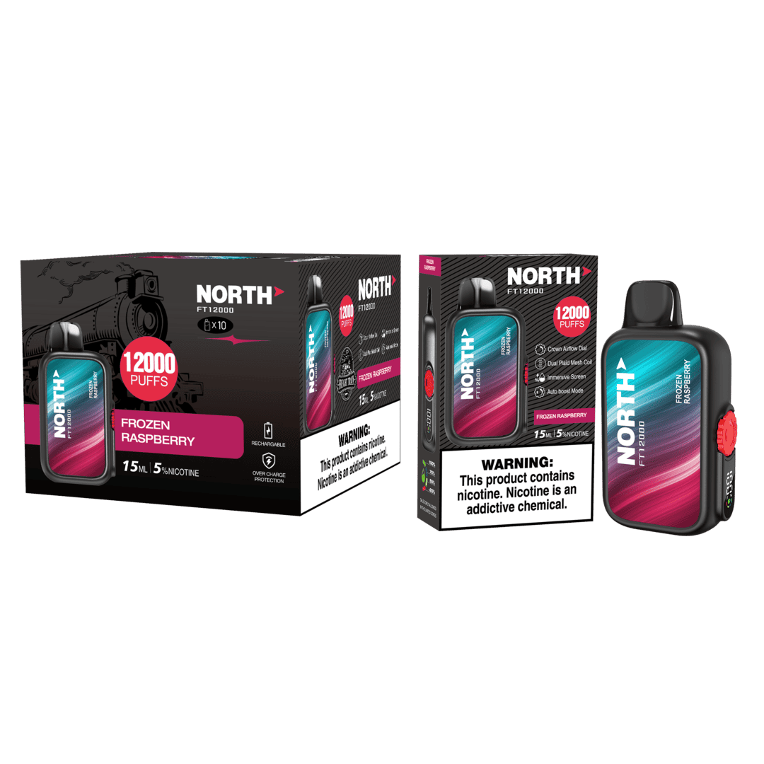 North FT12000 Disposable (15ML-12,000 Hits)-(10 UNITS)