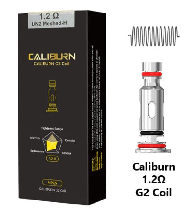 Caliburn G2 Coils -(4 Count) -(1 UNIT)