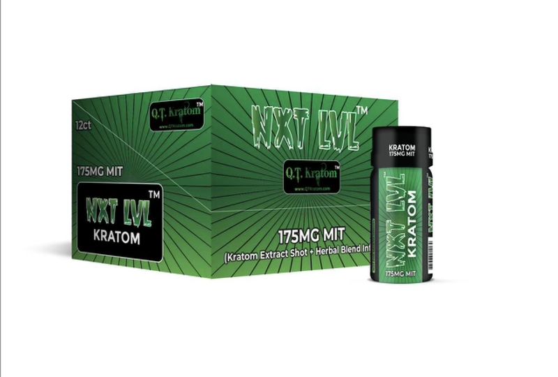 NXT LVL™ Kratom Shot 175MIT-(12 UNITS)