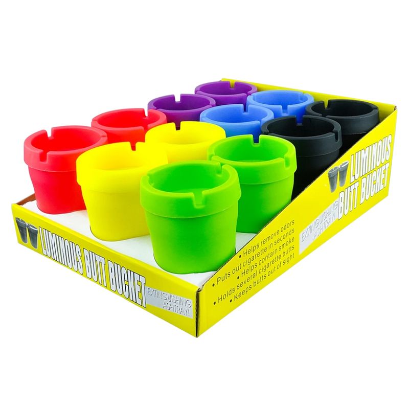 BUTT BUCKET CAR ASHTRAY -(12 COUNT)-(1 UNIT)