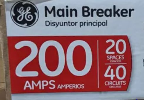 Main Breaker -(1 UNIT)