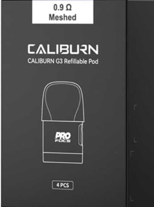 Caliburn G3 Integrated Coil Cartridge -(4 Pieces) -(10 Count) -(1 UNIT)
