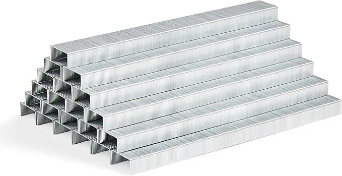Standard Stapler Staples (1/4&quot; Length) (10-Packs of 5000, Silver)-(1 UNIT)