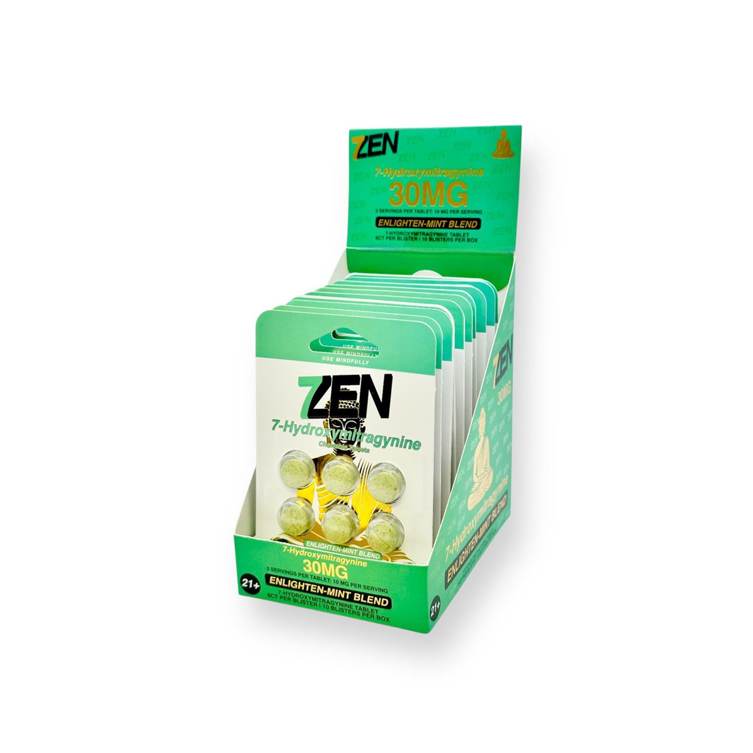 7ZEN-30MG CHEWABLE TABLETS-(10 COUNT BUNDLE)-(1 UNIT)