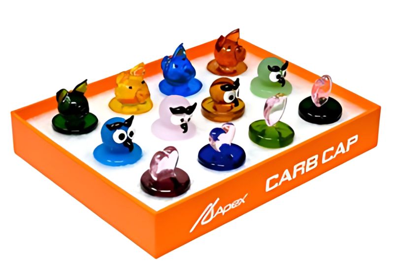 Apex Carb Cap Assorted Design-(12 COUNT) -(1 UNIT)
