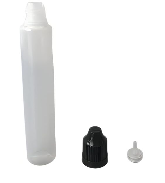 Empty Plastic E-Liquid Bottle -(1 UNIT)