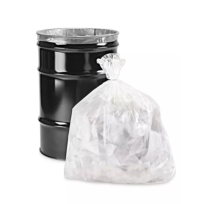 Uline Contractor&#39;s Bags-30 Gallon-3 Mil. (Clear)-(30CT)