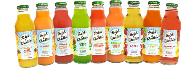 Ralph &amp; Charlie's Juice (532ML-Glass Bottle)-(12CT)-(1 UNIT)