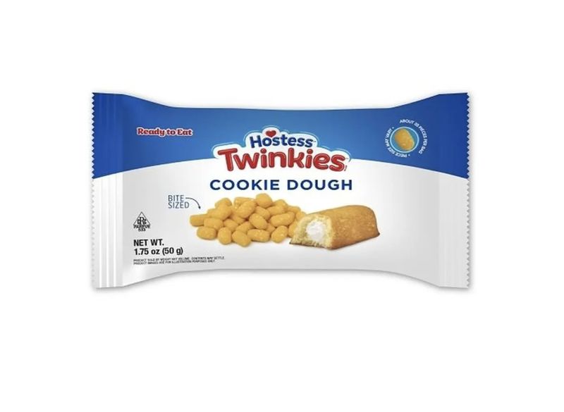 Hostess Twinkies "Bite Sized-Cookie Dough" (1.75oz)-(24 COUNT)-(1 UNIT)
