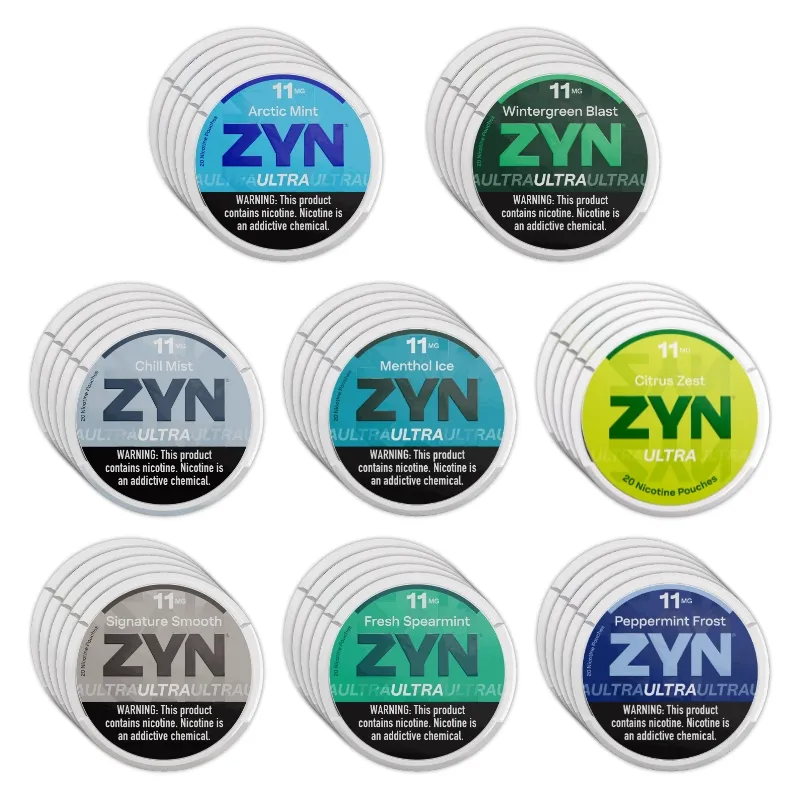 ZYN "ULTRA" Nicotine (11MG) Pouches-(5ct Roll)-(1 UNIT)