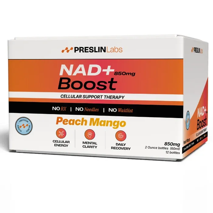Preslin Labs (NAD+ SHOT)-(12 SHOTS/CARTON)-(1 UNIT)