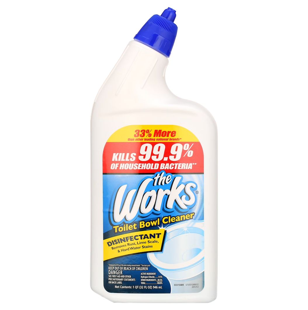 THE WORKS TOILET BOWL CLEANER (LIQUID-32OZ)-(1 UNIT)
