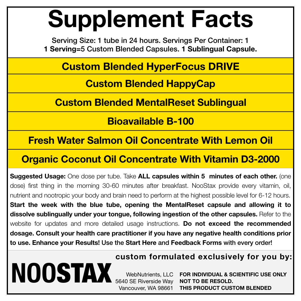 NooStax magic sauce