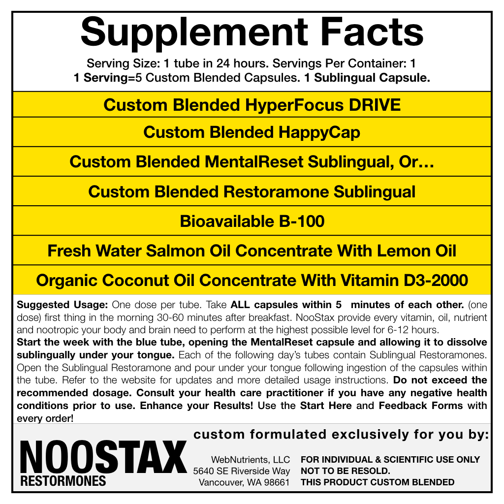 NooStax magic sauce