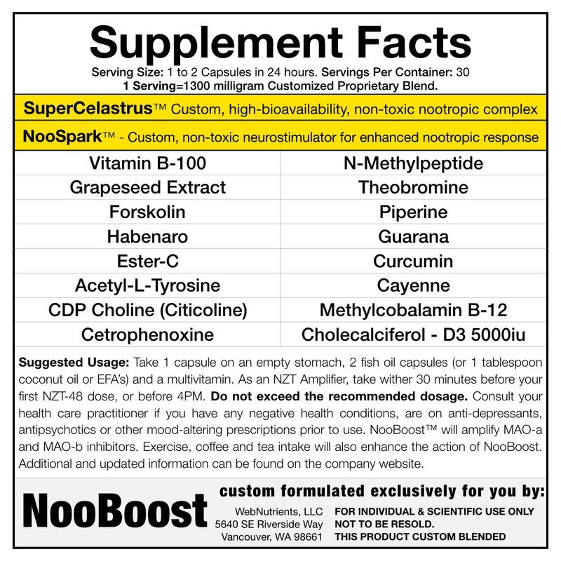 WebNutrients NooBoost Magic