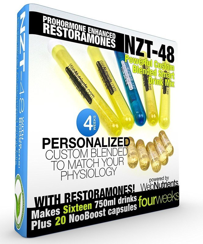 WebNutrients Four Week NZT-48+RESTORAMONES