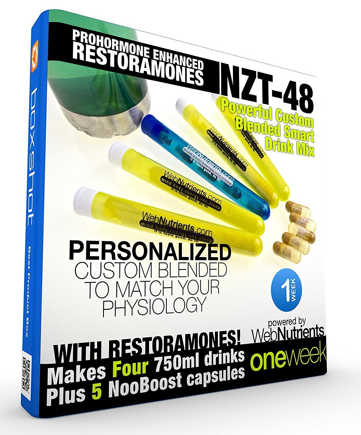 WebNutrients One Week NZT-48 w-RESTORAMONES
