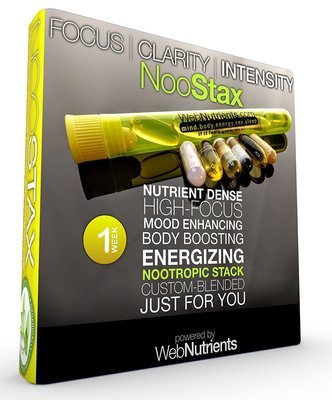 NooStax NZT-48- 5 Doses/1 Week - Powerful Nootropic Brain-Boosting Capsule Stack
