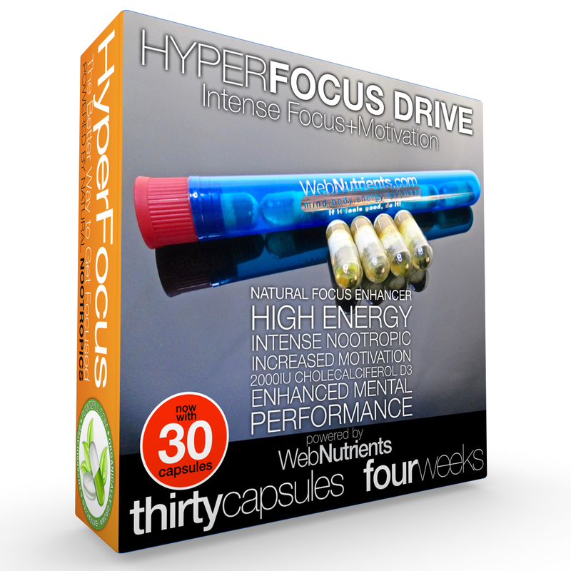 HyperFocus DRIVE (30) - NZT-48 - The Ultimate Focus, ADD/ADHD Solution