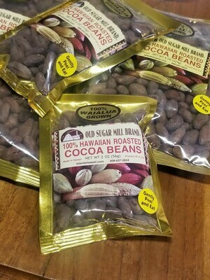 Hawaiian Cocoa Beans Roasted Nibs Waialua Grown
