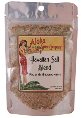 Aloha Spice Company Hawaiian Salt Blend Rub and Seasoning