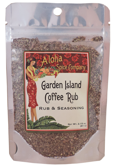 Aloha Spice Company Garden Island Coffee Rub & Seasoning