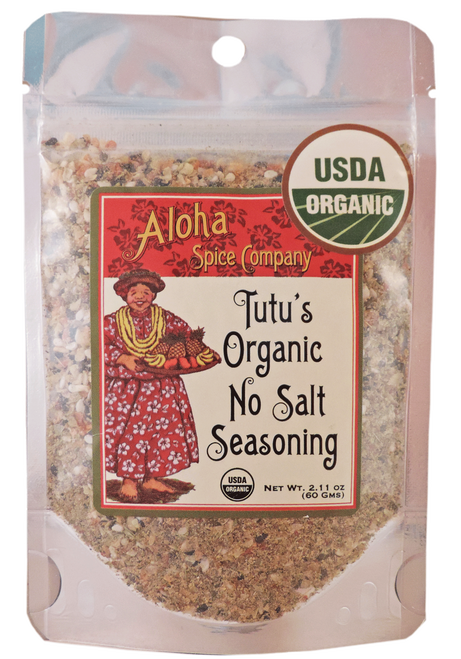 Aloha Spice Company Tutu’s Organic No Salt Seasoning