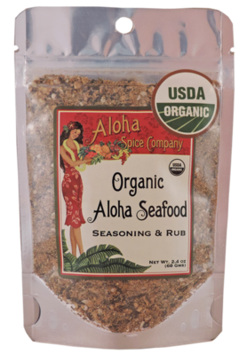 Aloha Spice Company Organic Aloha Seafood Seasoning & Rub