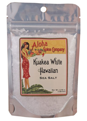Aloha Spice Company Kuakea White Hawaiian Sea Salt
