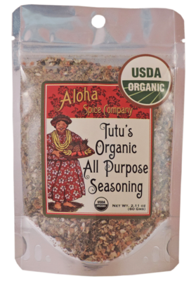 Aloha Spice Company Tutu’s Organic All Purpose Seasoning