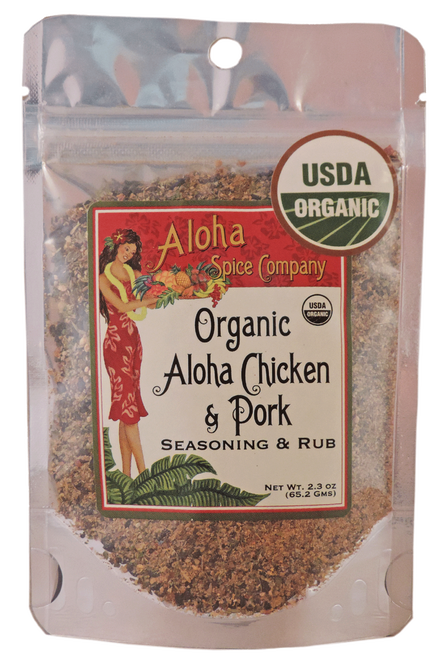 Aloha Spice Company Organic Aloha Chicken & Pork Seasoning & Rub