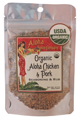 Aloha Spice Company Organic Aloha Chicken & Pork Seasoning & Rub