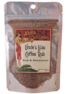 Aloha Spice Company Uncle's Luau Coffee Rub... Rub & Seasoning