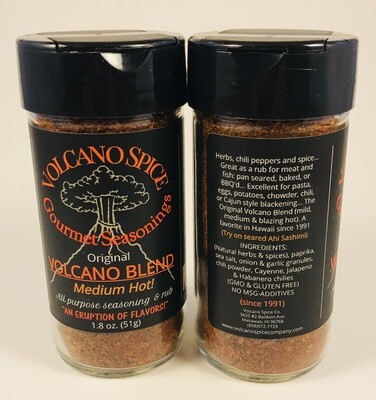 Volcano Spice Company Seasoning- Original Volcano Blend (Medium hot)