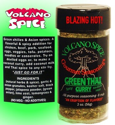 Volcano Spice Company Seasoning - Green Thai Curry