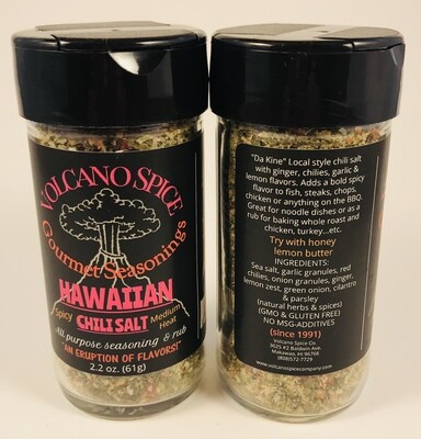 Volcano Spice Company Seasoning- Hawaiian Style Chili Salt (medium hot)