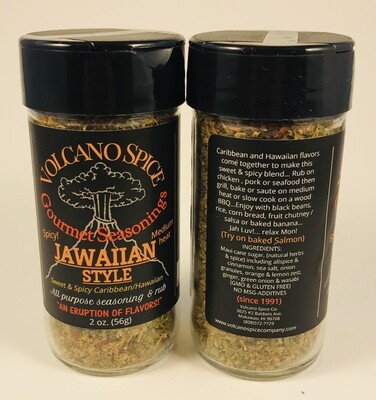 Volcano Spice Company Seasoning - Jawaiian Style (sweet and spicy)